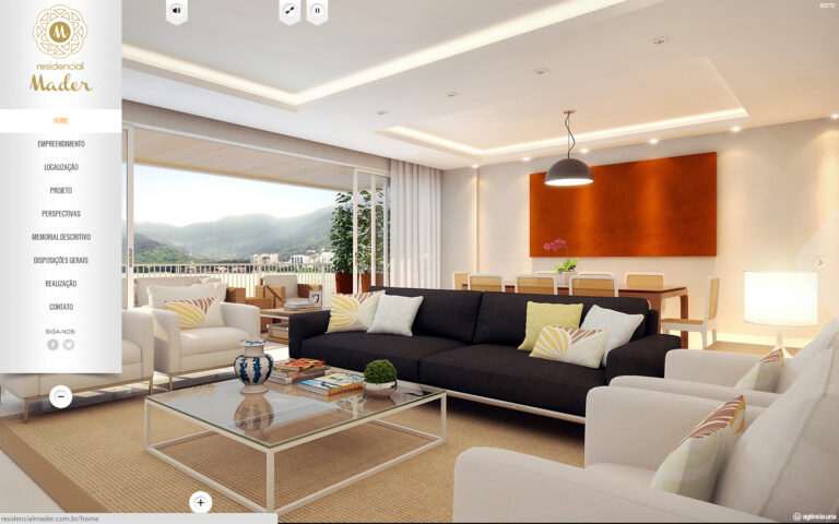 Site Residencial Mader - Empreendimento em Ipanema